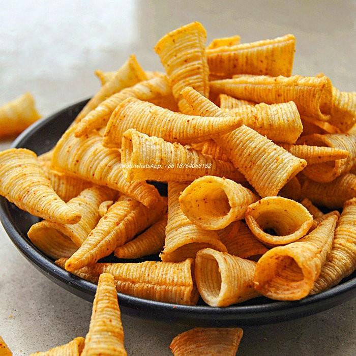 Frying Bugle Chips Machine