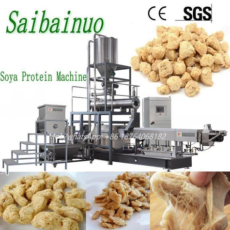 Vejetaryen Et Soya Protein Üretim Hattı