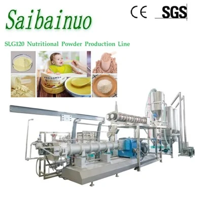 SLG120 Besleyici Toz Bebek Maması Üretim Hattı